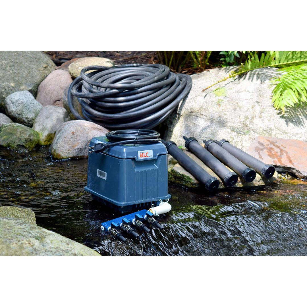 Easy Pro: 115V | Stratus KLC Koi Pond Aeration Kits | 4 Sizes Available - Midwest Ponds