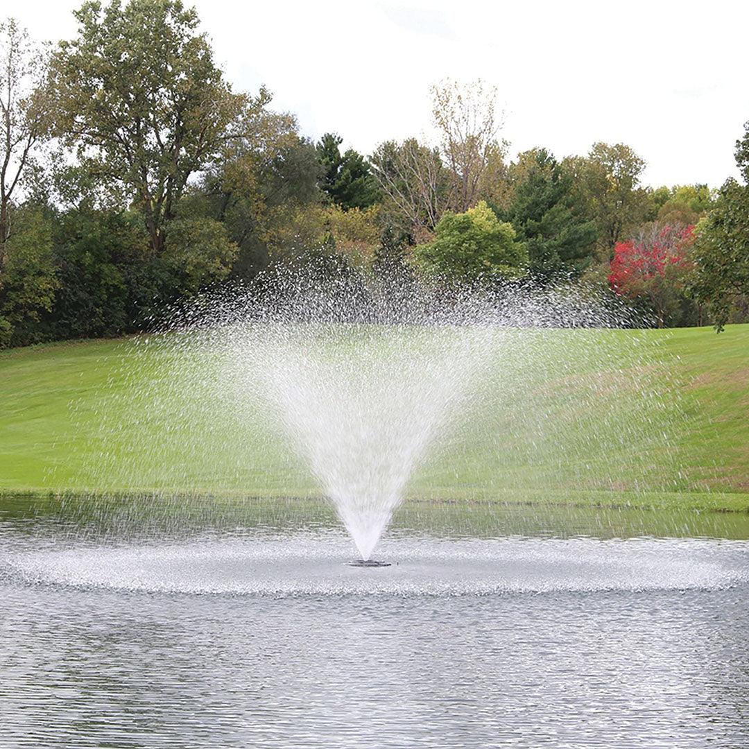Kasco Marine: 240 Volt | J Series Decorative Water Fountain | 5 Different Patterns | 3/4 to 5hp | Large Pond Fountain - Midwest Ponds