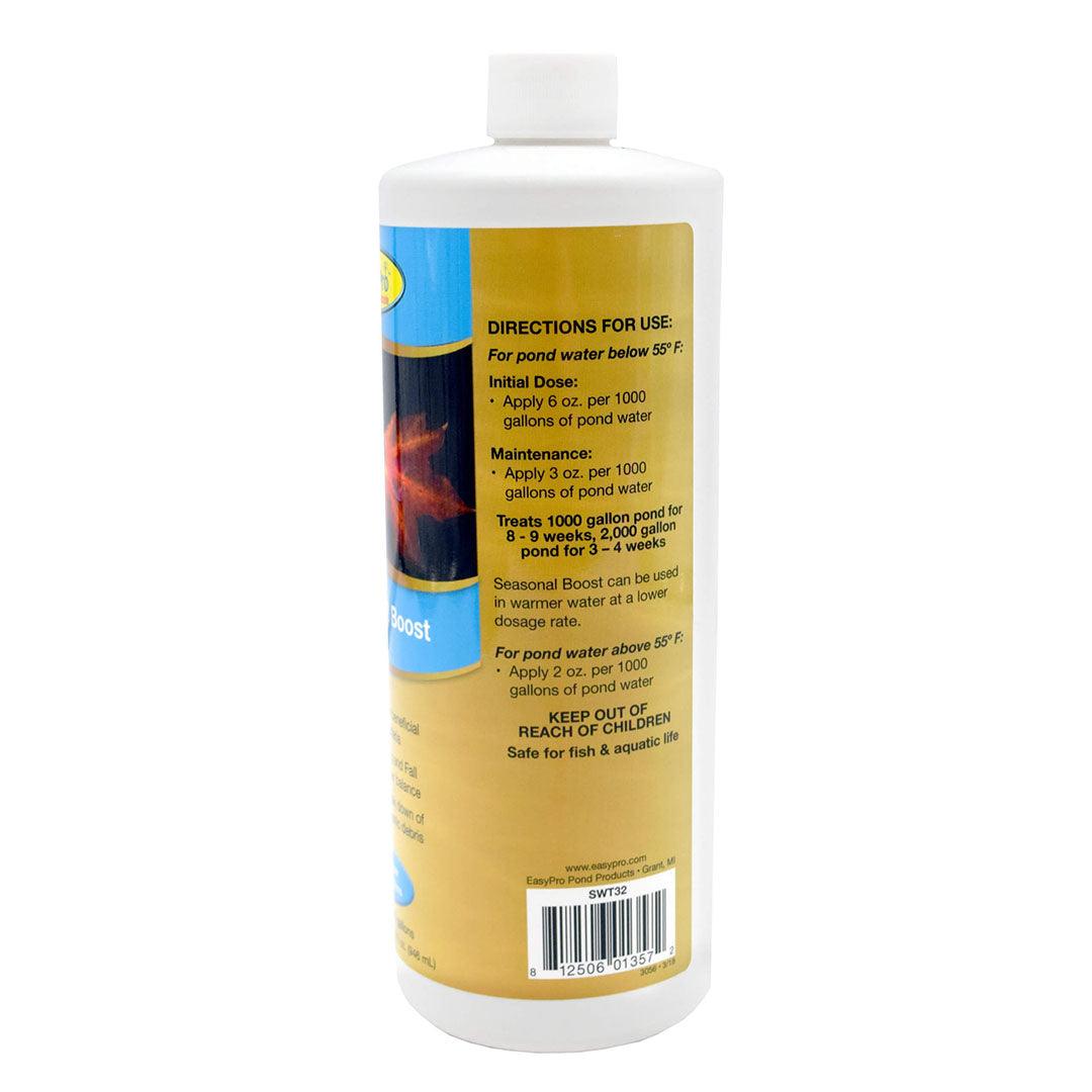 Easy Pro: Seasonal Boost Liquid Bacteria | 16oz | 32oz - Midwest Ponds