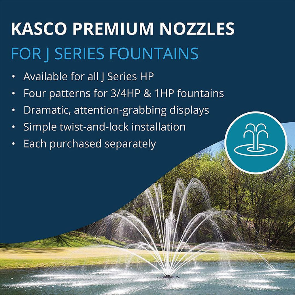 Kasco Marine: 3/4HP & 1HP | J Series Nozzles – Midwest Ponds