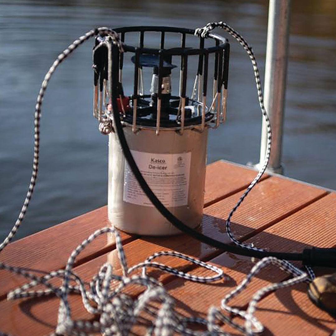 Kasco Marine: 240 Volt | Dock Deicer | Bubbler | De-Icer | 1/2 HP, 3/4 HP, & 1 HP - Midwest Ponds