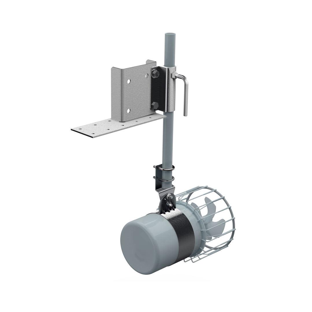 Kasco Marine: Universal Dock Mount | Industrial Dock Mount | Universal Mount with Simple Swivel | Dock Mount for Deicer & Aquaticlear - Midwest Ponds