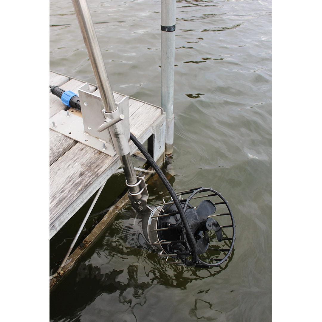 Kasco Marine: Universal Dock Mount | Industrial Dock Mount | Universal Mount with Simple Swivel | Dock Mount for Deicer & Aquaticlear - Midwest Ponds