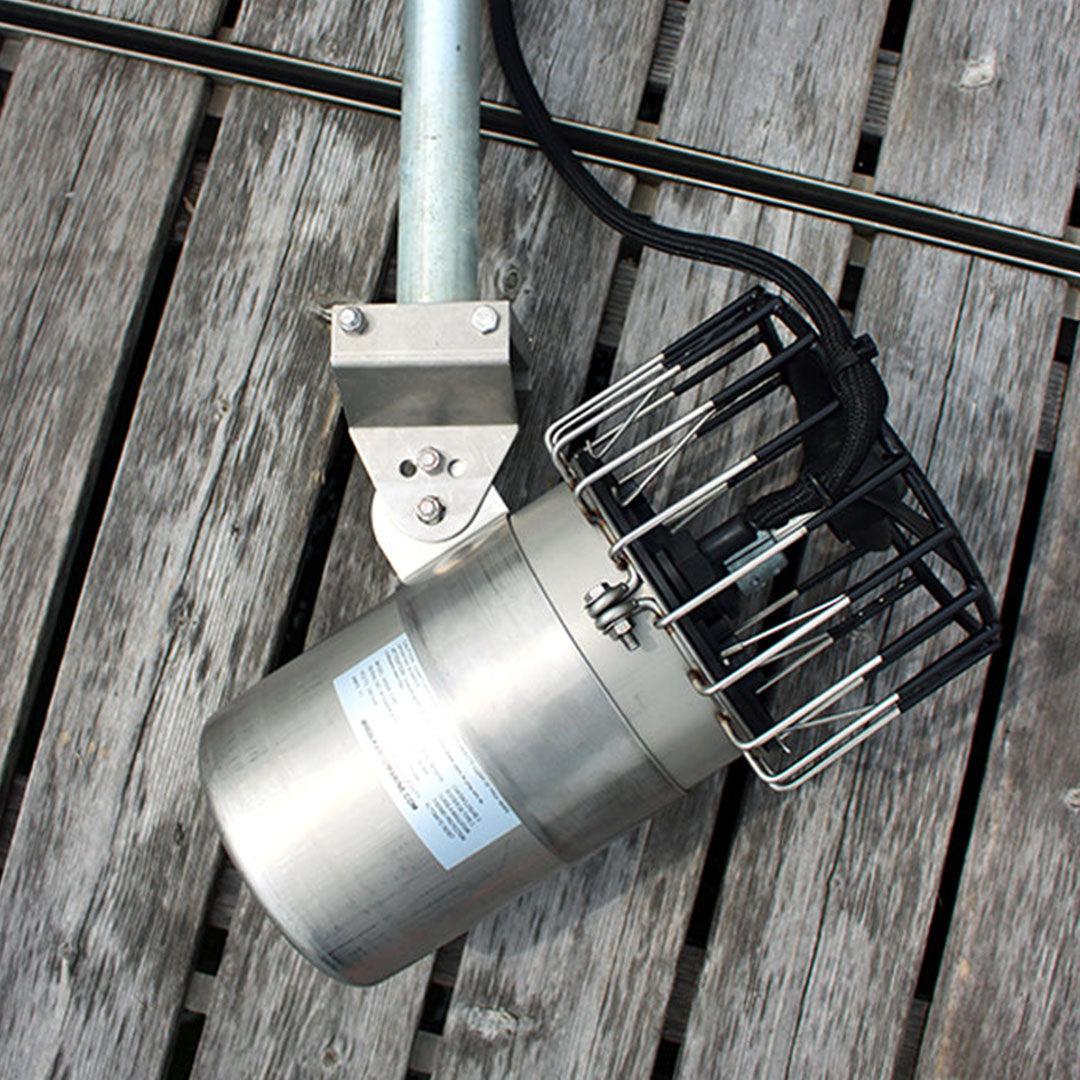 Kasco Marine: Universal Dock Mount | Industrial Dock Mount | Universal Mount with Simple Swivel | Dock Mount for Deicer & Aquaticlear - Midwest Ponds