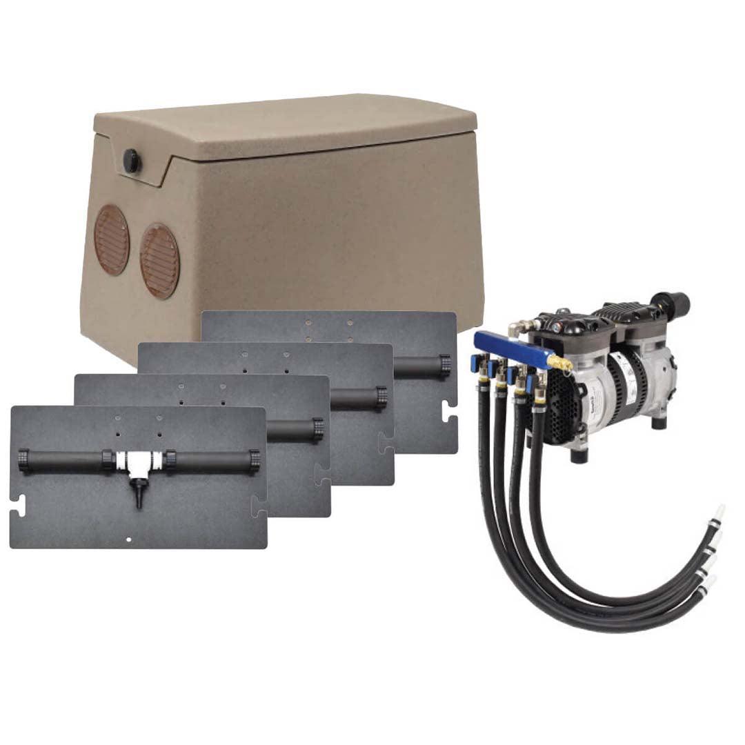 Easy Pro: 115V | Diffused Air De-Icing Systems | Shallow Water Kit | Deep Water Kit - Midwest Ponds
