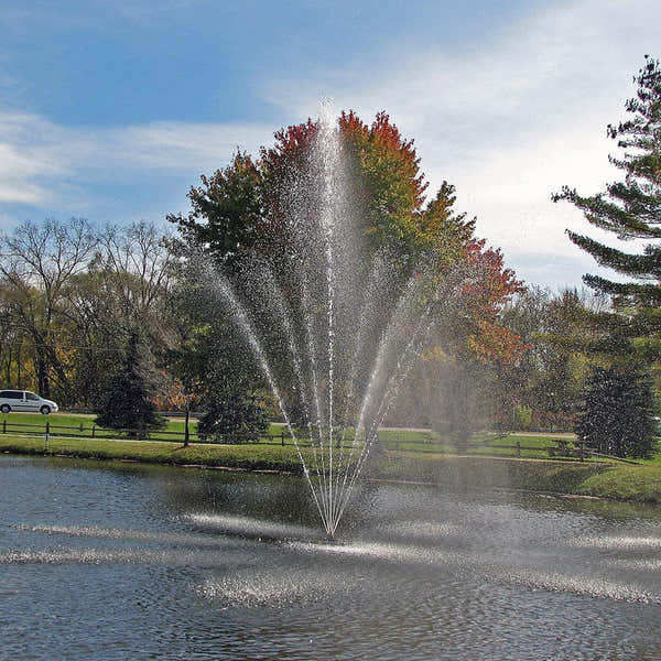 Scott Aerator: 115V | Atriarch Fountain | 1 HP | Decorative Pond Fountain