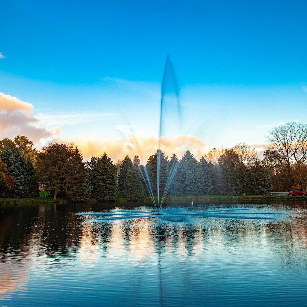 Scott Aerator: 230V | Atriarch Fountain | 3/4 HP, 1 HP, 1-1/2 HP, 2 HP, 3 HP | Decorative Pond Fountain - Midwest Ponds