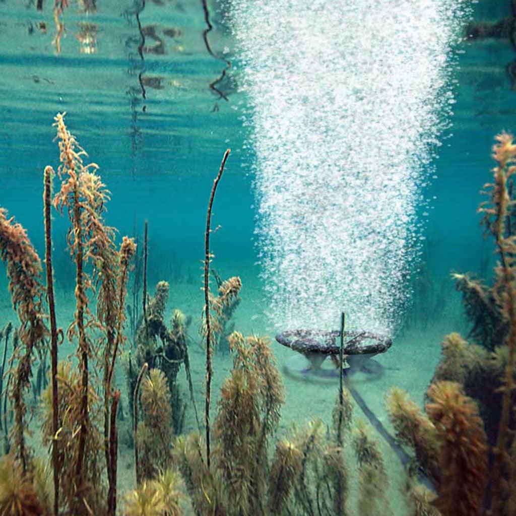Scott Aerator: Solar Sub-Surface Aerator - Midwest Ponds