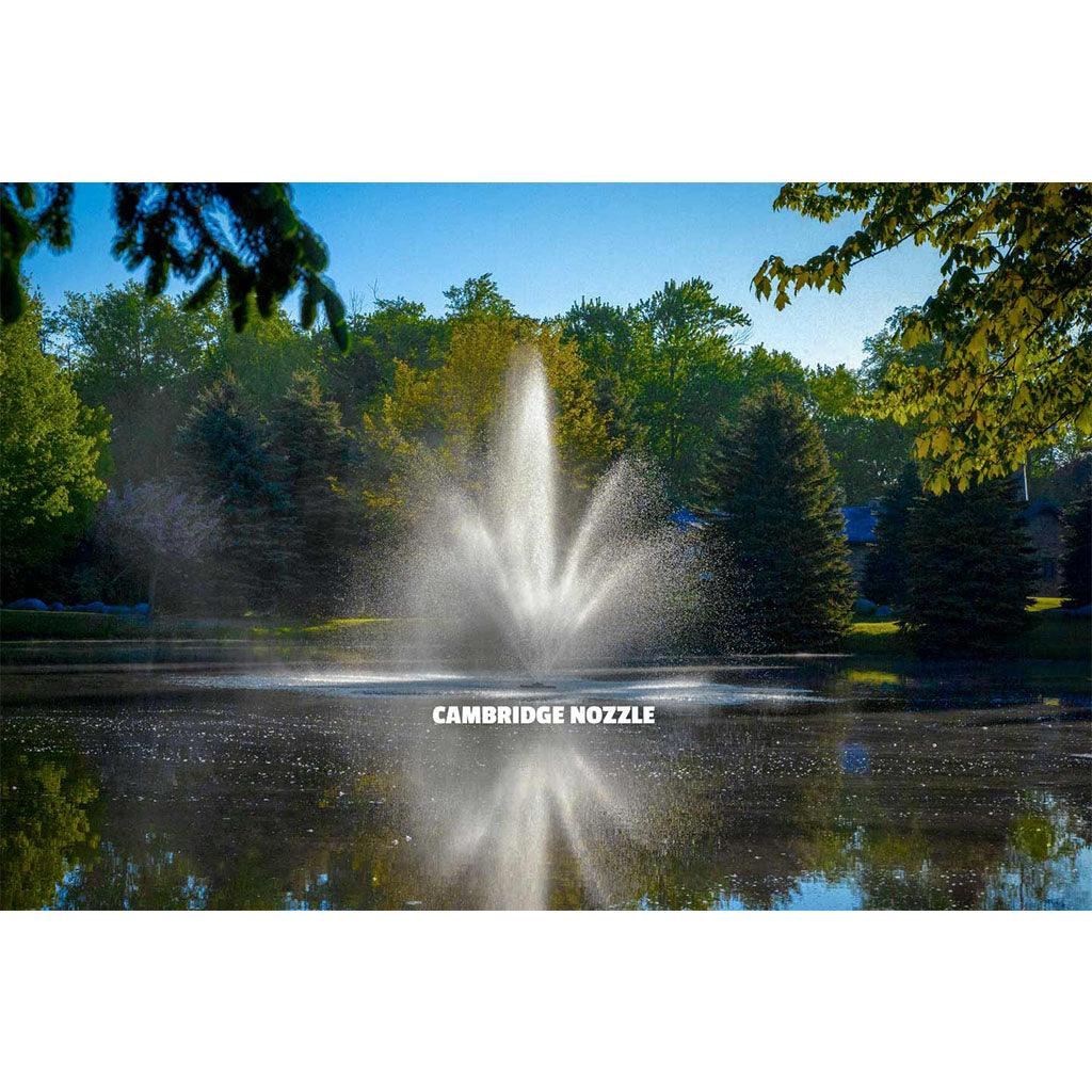 Scott Aerator: 230V | Triad Fountain | 1HP, 1-1/2 HP, 3 HP | Decorative Pond Fountain - Midwest Ponds