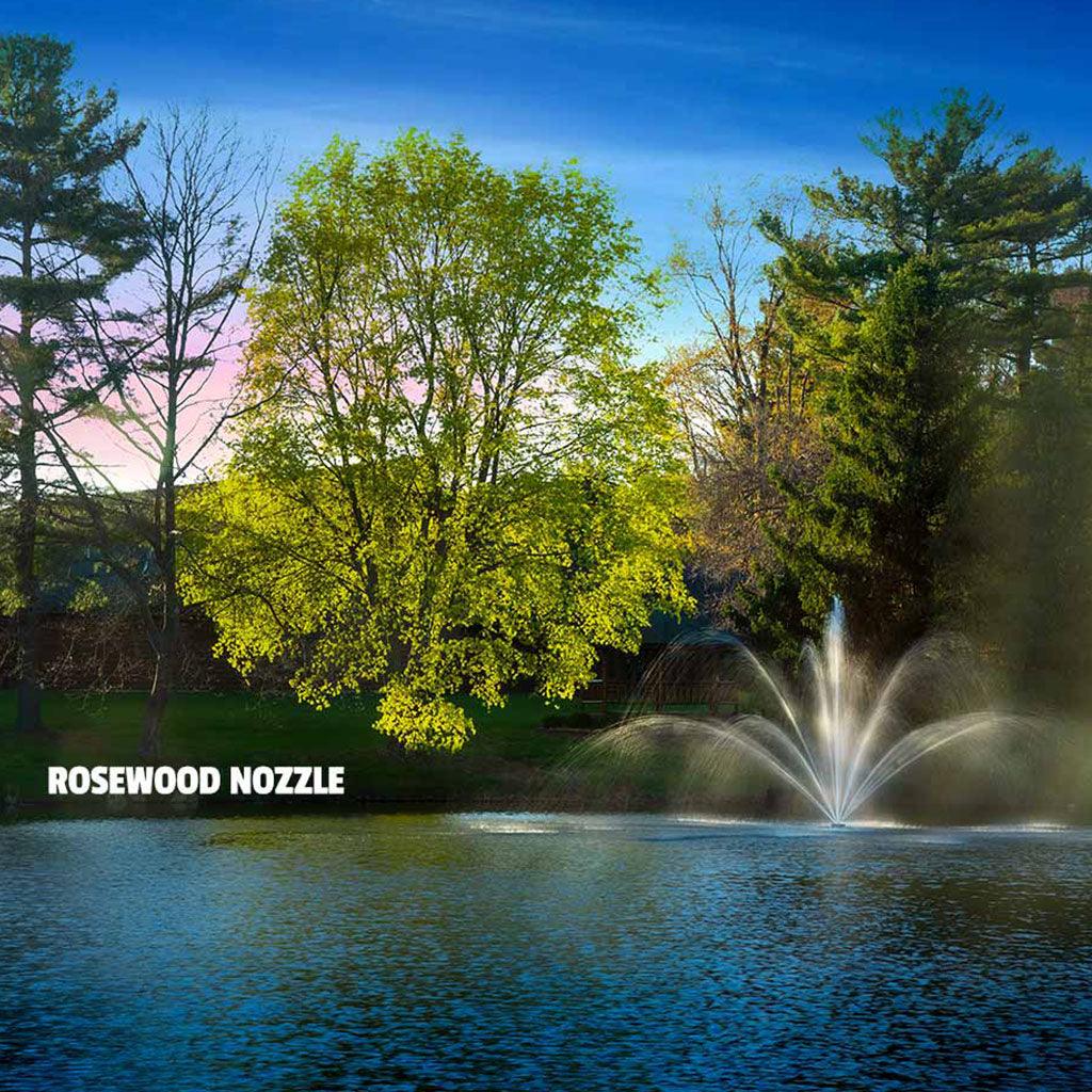 Scott Aerator: Great Lakes Decorative Fountain | 230V | 3/4 HP, 1 HP, 1-1/2 HP | 100' Cord, 150' Cord, 200' Cord - Midwest Ponds
