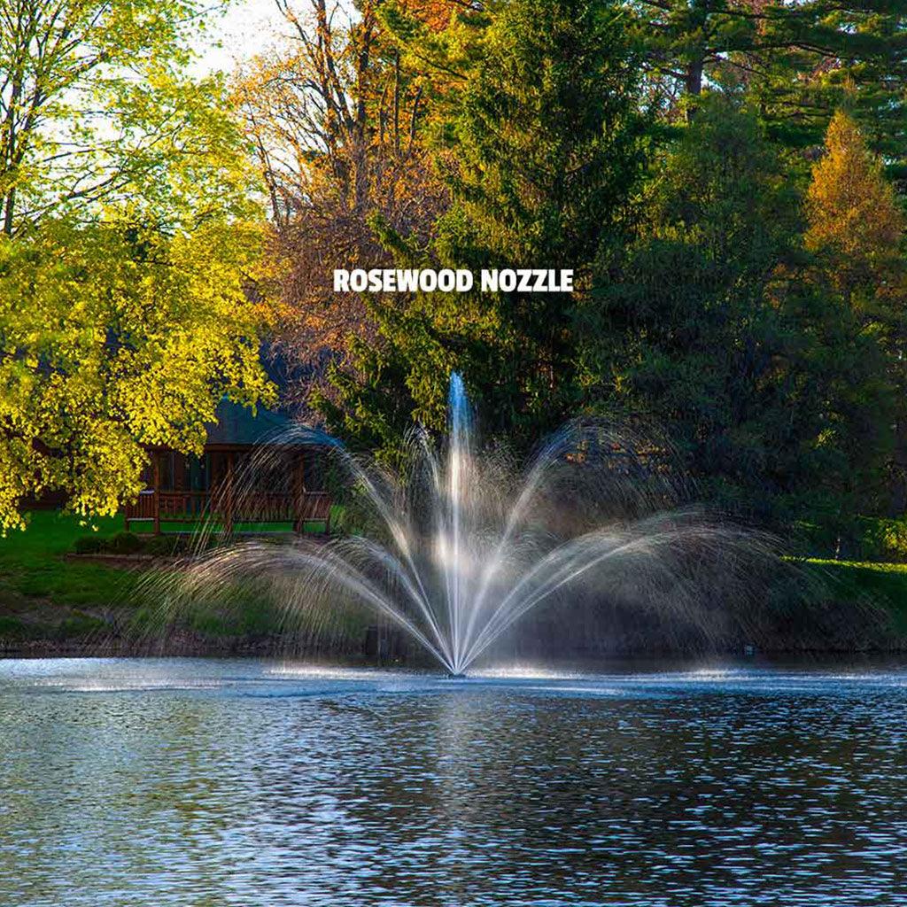 Scott Aerator: Great Lakes Decorative Fountain | 230V | 3/4 HP, 1 HP, 1-1/2 HP | 100' Cord, 150' Cord, 200' Cord - Midwest Ponds