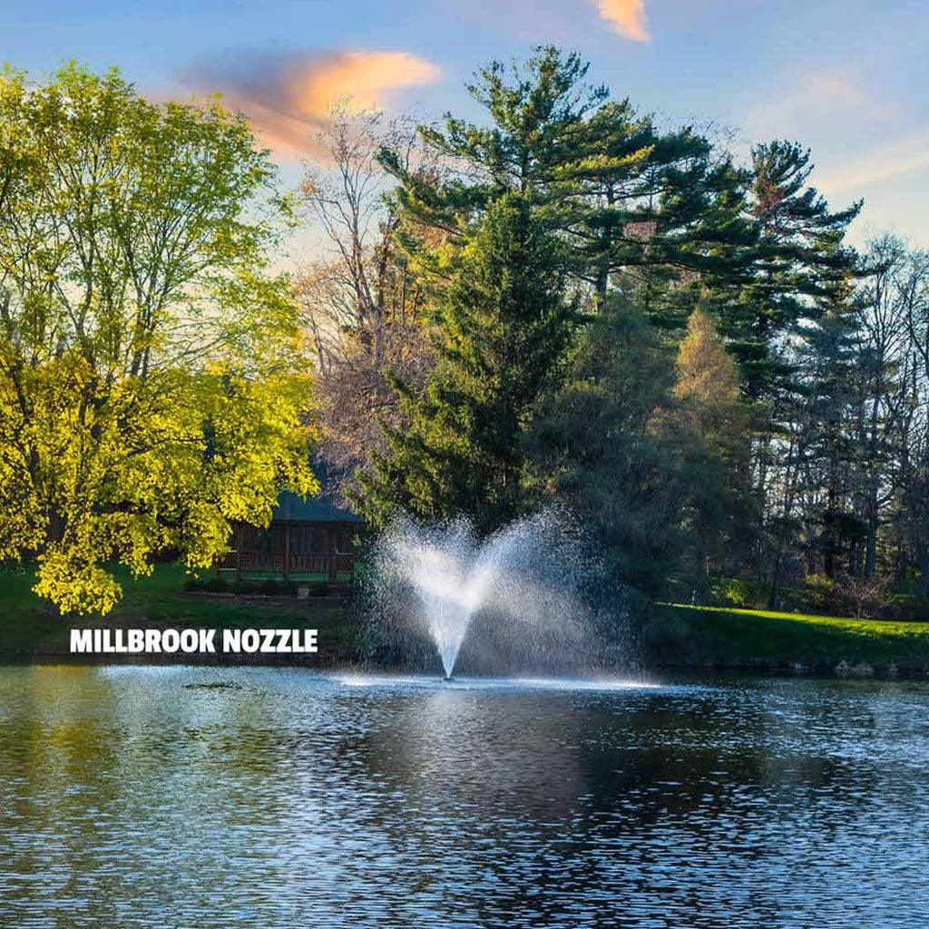 Scott Aerator: Great Lakes Decorative Fountain | 230V | 3/4 HP, 1 HP, 1-1/2 HP | 100' Cord, 150' Cord, 200' Cord - Midwest Ponds