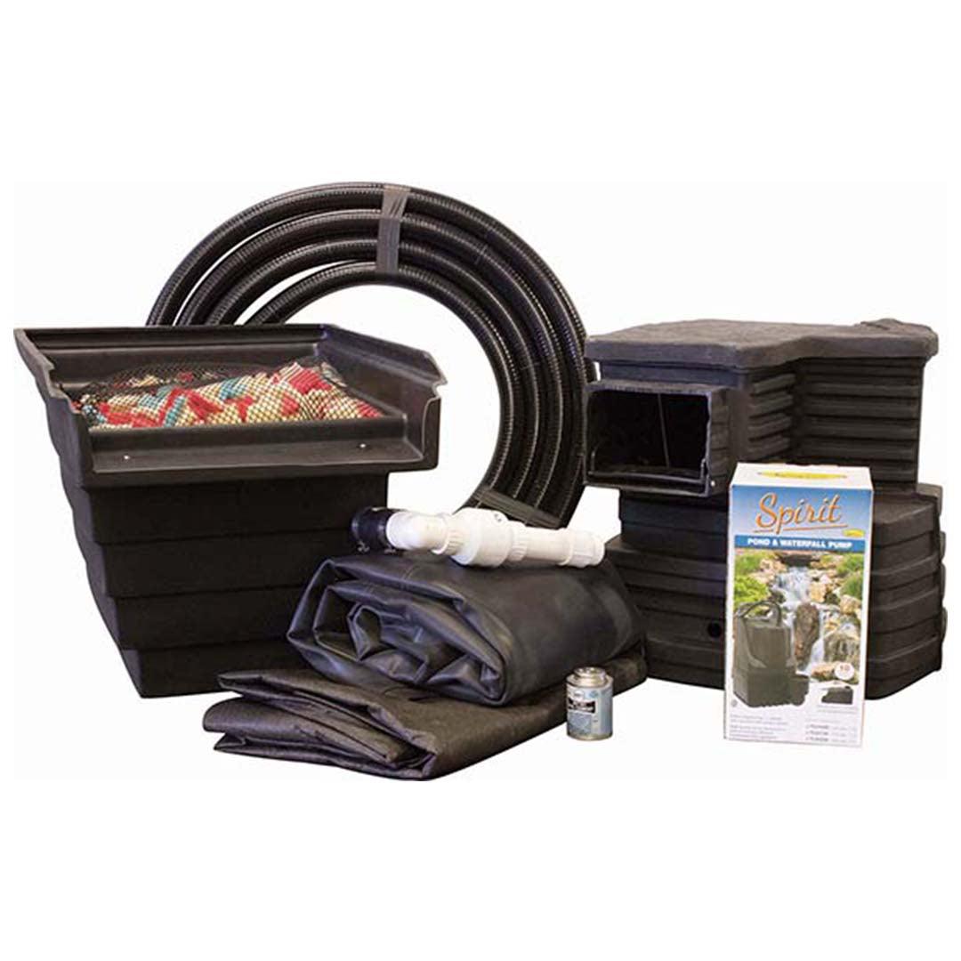 Easy Pro: Eco-Series Pond Kit for Water Garden and Koi Pond | 4 Sizes - Midwest Ponds