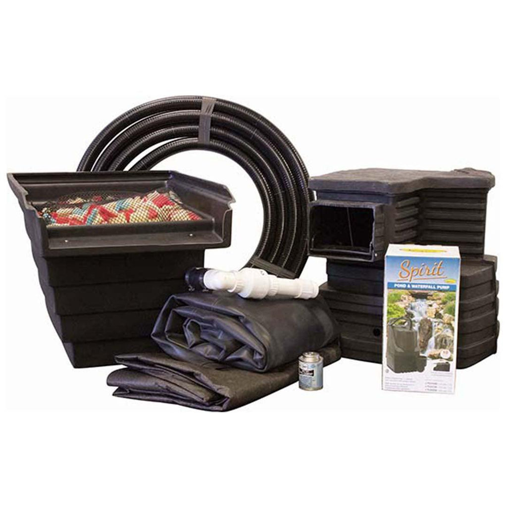 fish pond accessories sale EPK810 Eco-Series Complete Pond Kit for 8' x 10' Pond