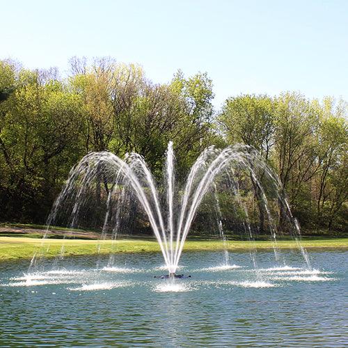 Kasco Marine: Premium Nozzles for J Series Decorative Fountain | Mahogany, Mighty Oak, Madrone, Magnolia & Palm Fountain Nozzles | 2HP, 3HP, 5HP, 7.5HP | Fountain Nozzles ONLY - Midwest Ponds